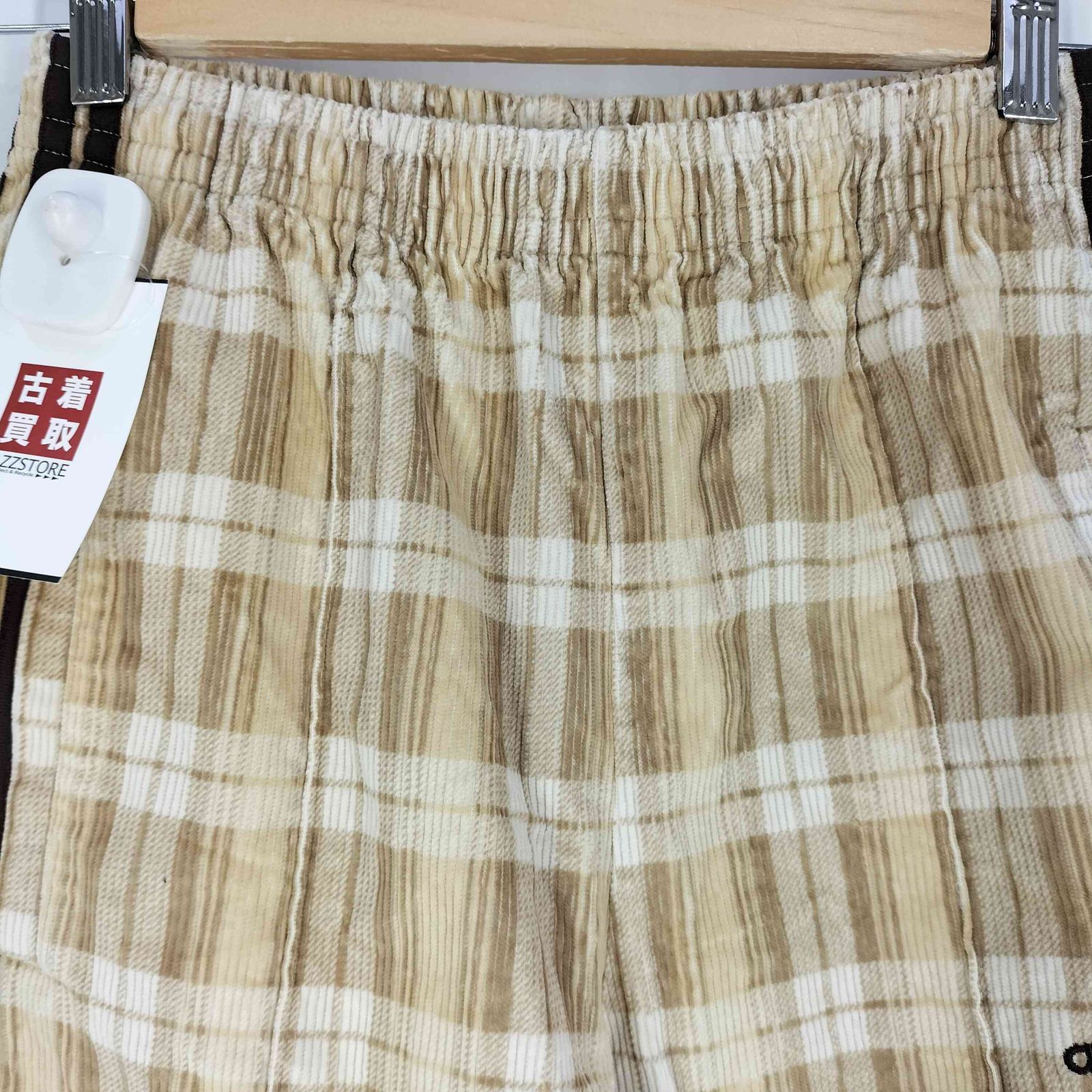 ☆送料・関税込☆Adidas★W CORDUROY TARTAN WIDE LEG PANTS★ Adidas Original Corduroy Tartan Wide Leg Pants