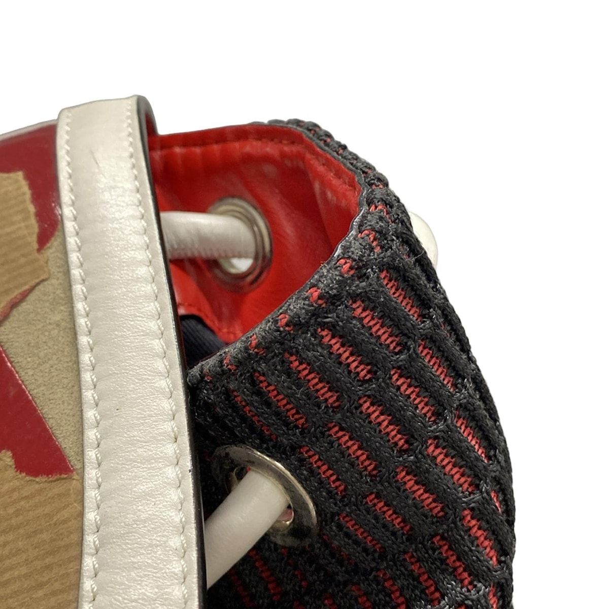 黒×白×マルチ レザー