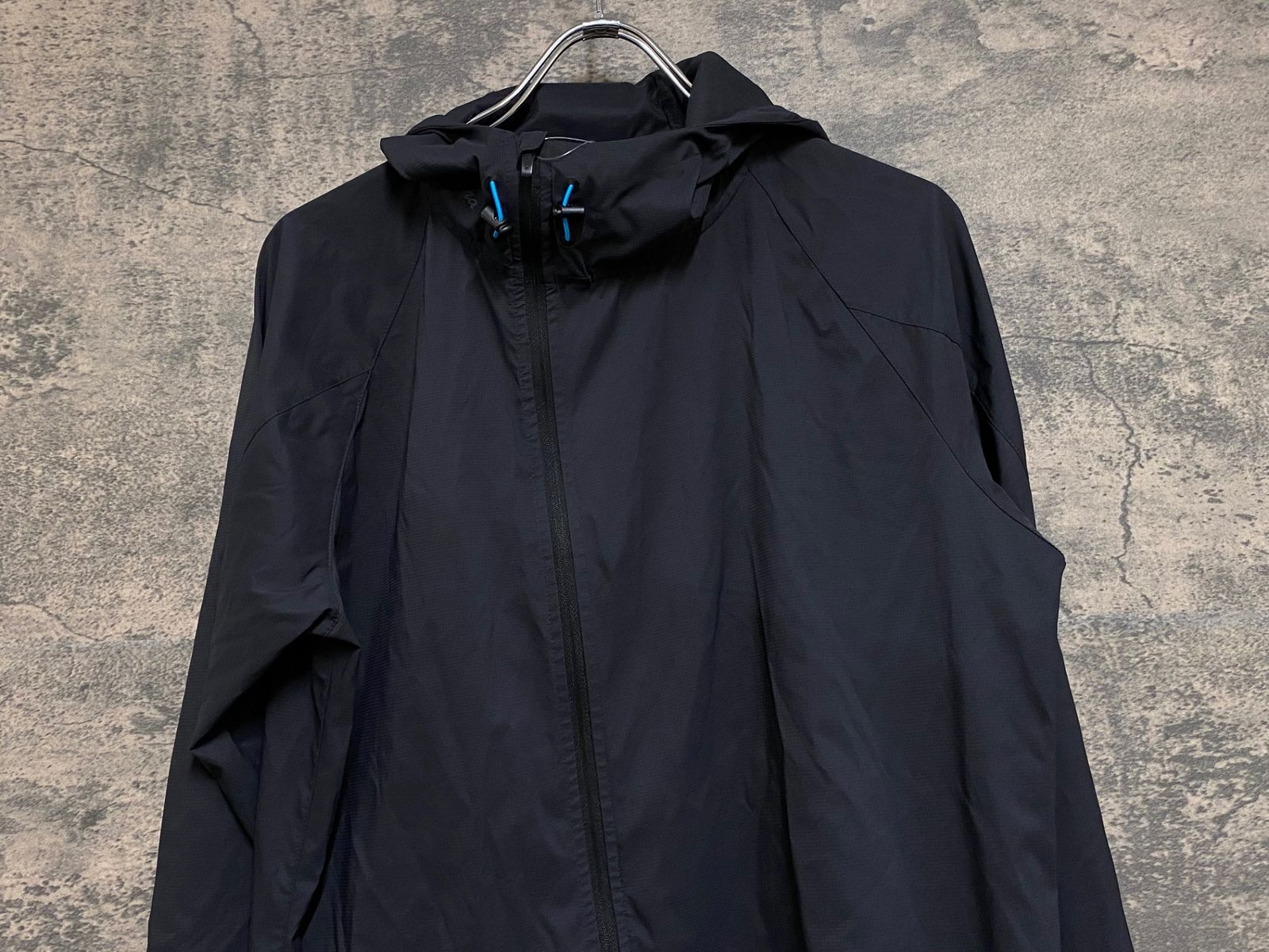 JN162 ラファ Rapha SPRAY JACKET 長袖 ウィンドブレーカー 黒 L TEAM Sky BRIGHTFACE_UK