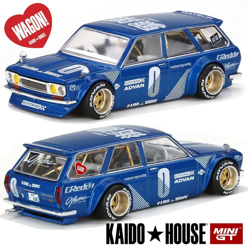 Kaido House MiniGT ミニカー 2台セット 510 ブル 新品 - メルカリ