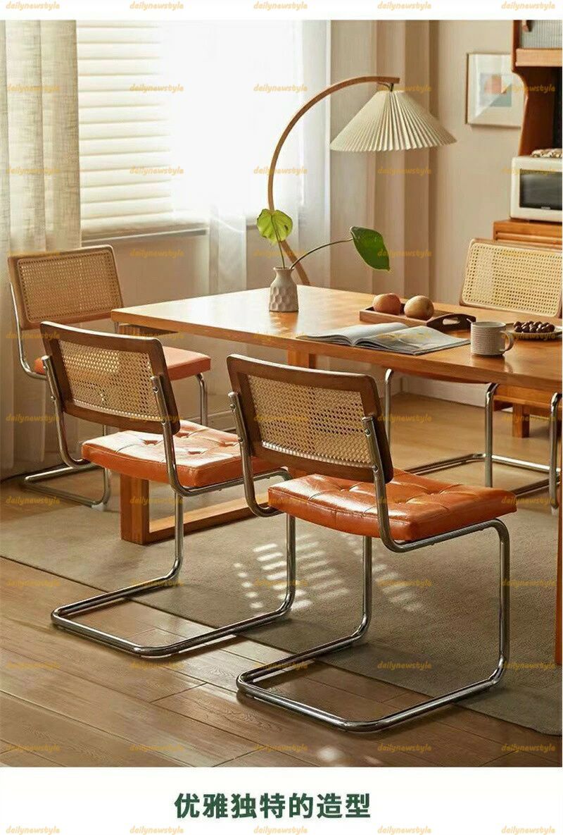 人気推薦 イニングチェア ラタンチェア 椅子 チェア 籐編み イス ラタン いす デスクチェア カフェチェア 食卓チェア オフィスチェアリビングチェア 韓国 インテリア 北欧 合成革 リプロダクト ナチュラル 黒 ブラック 在宅ワーク 業務用