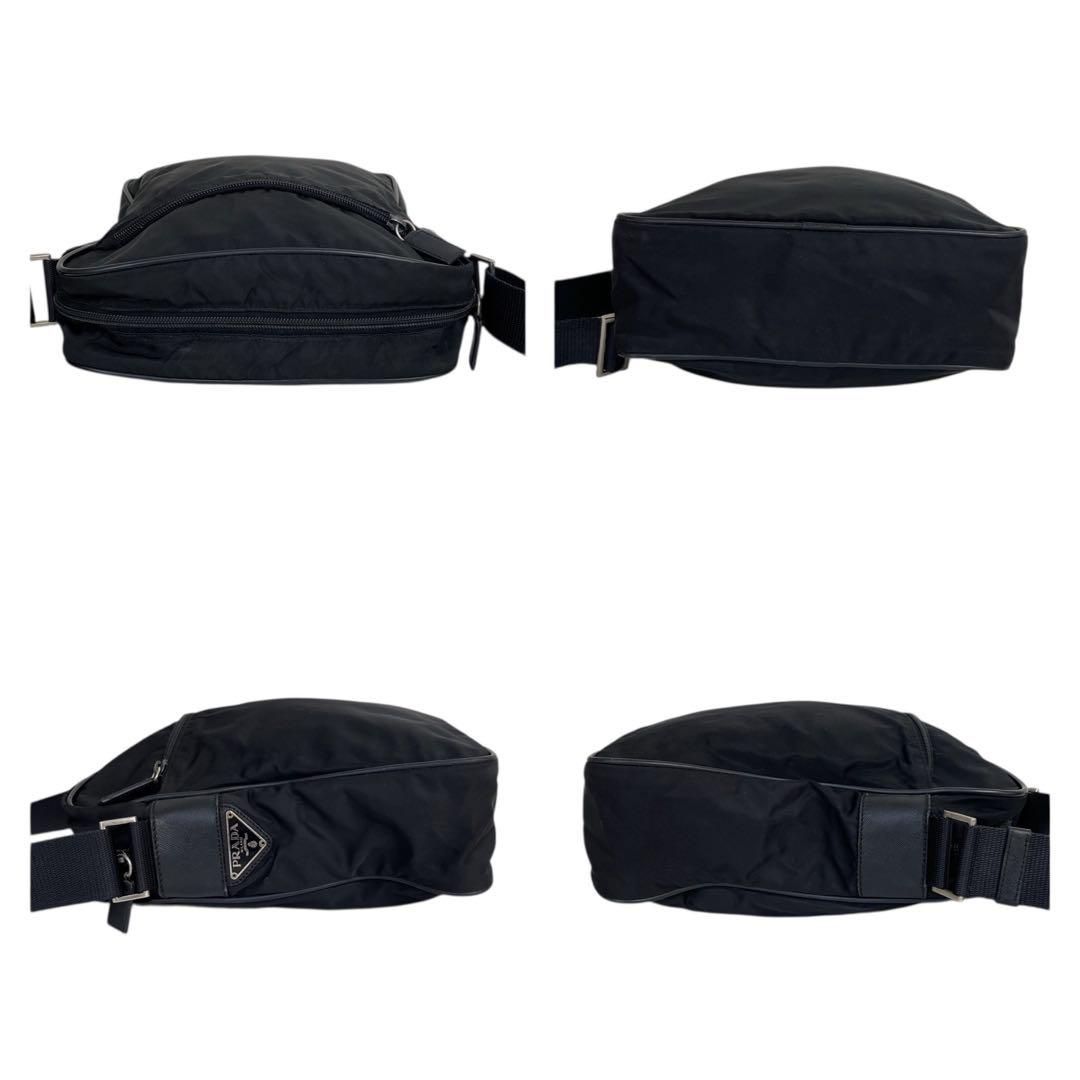 ギャランティカード付　プラダ　ナイロン　黒　ブラック 価格交渉/質問大歓迎♪】ギャランティカード付 極美品 PRADA プラダ