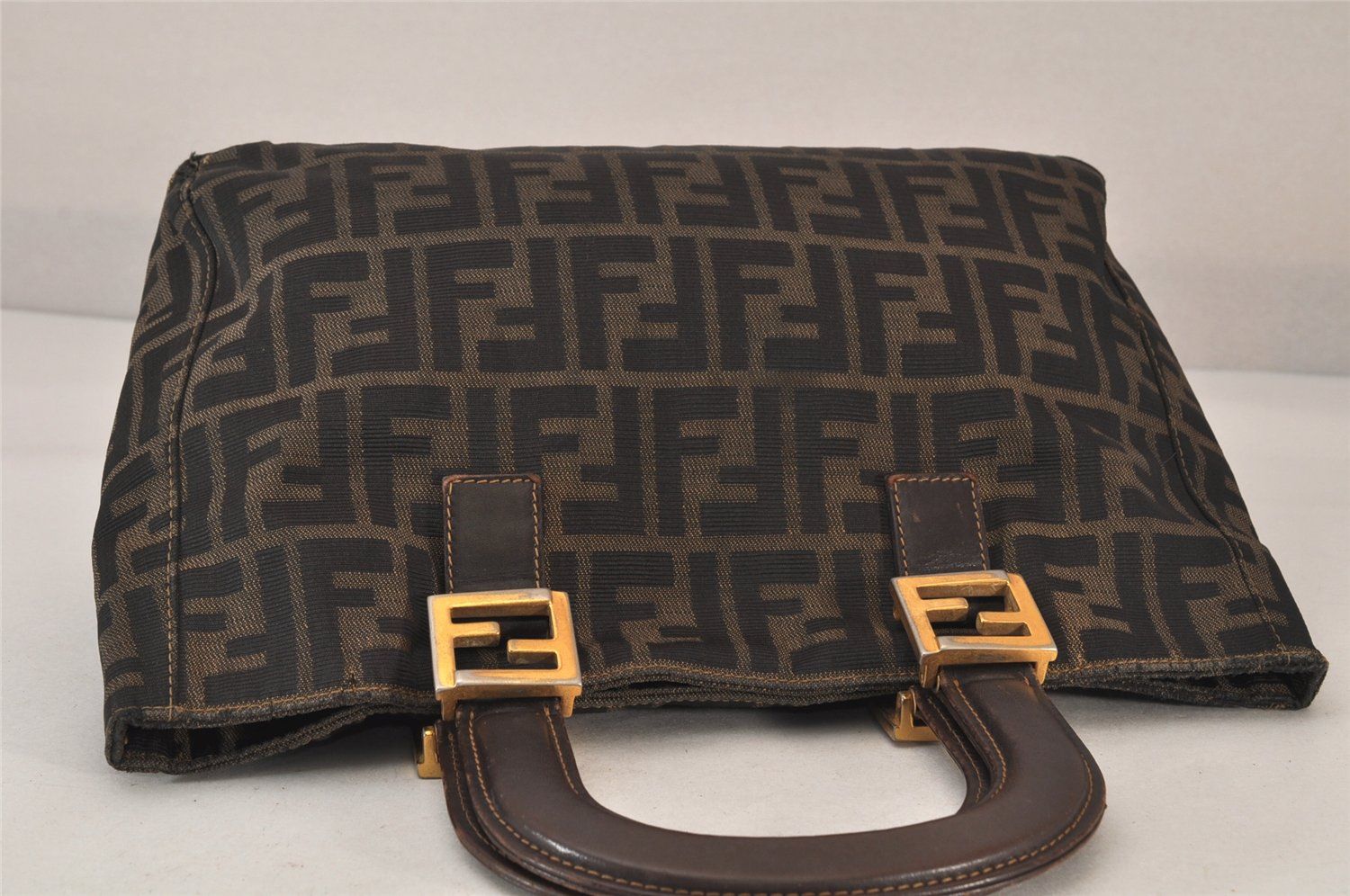 FENDI】2wayバッグ ハンドバッグ ズッカ柄 FF金具 キャンバス 楽天市場