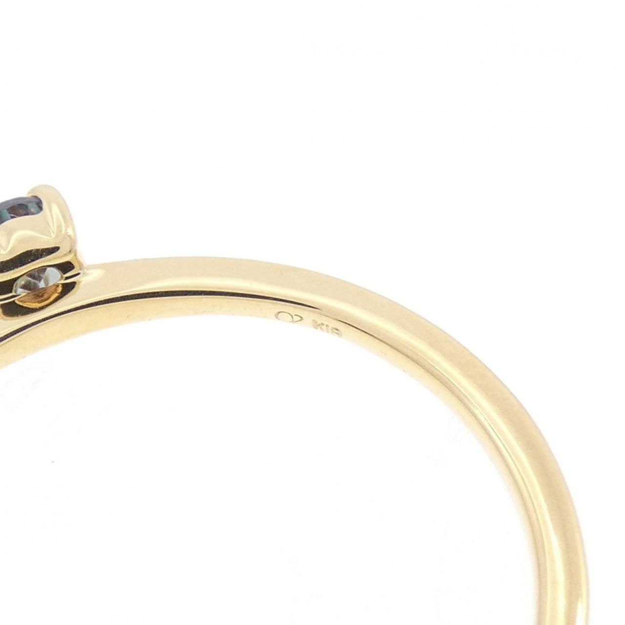 クレサンベール 合成石 リング 0.17CT - メルカリ 