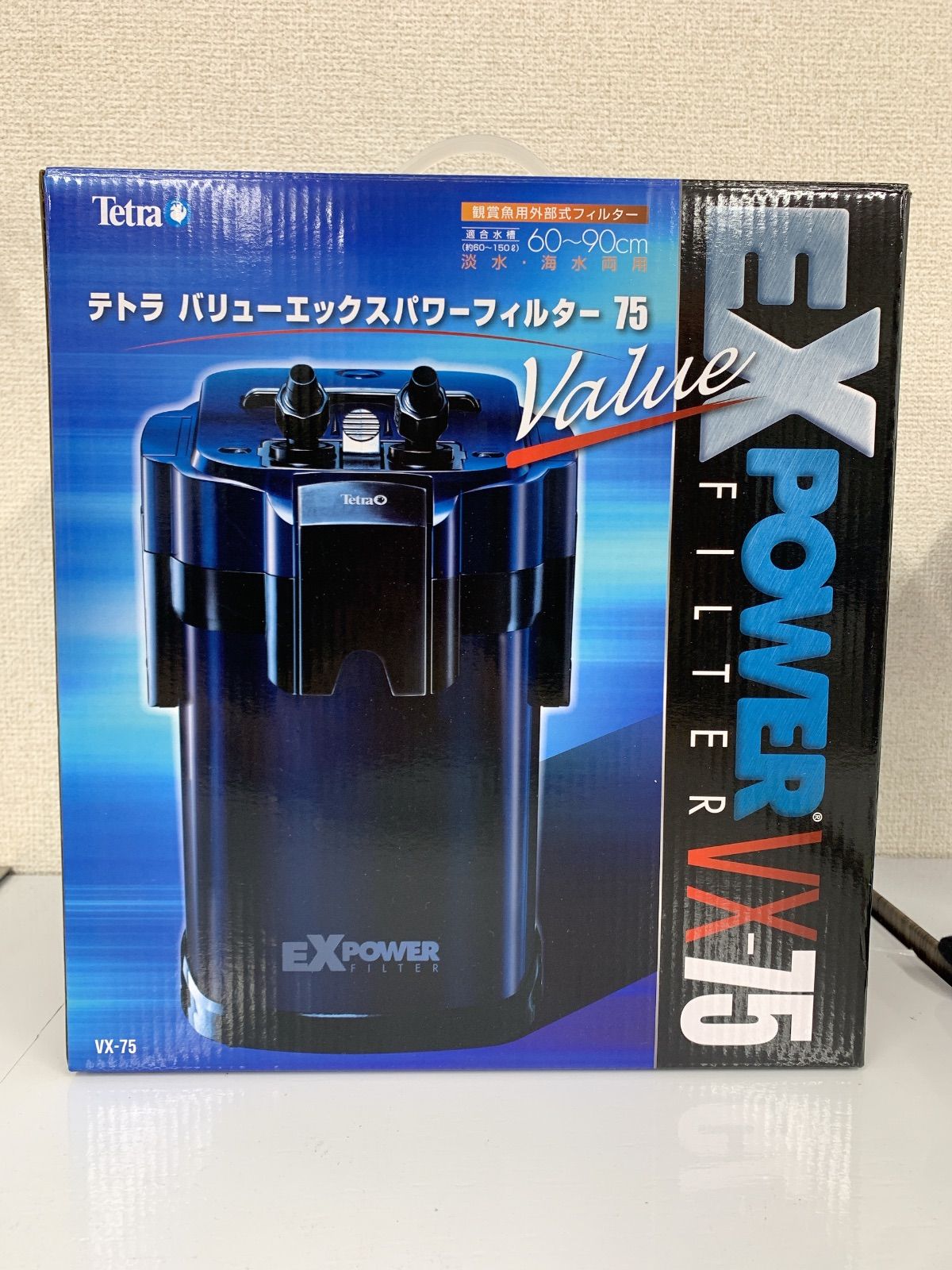 通電確認済・動作未確認】 Tetra EX POWER FILTER VX-75 テトラ
