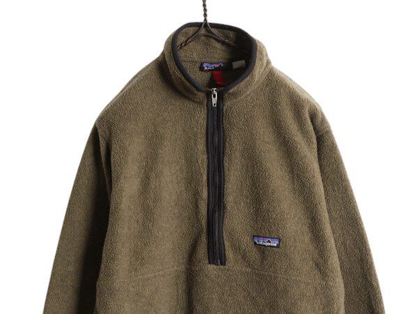 パタゴニア シンチラ マースピアル　ハーフジップ プルオーバー 98年製 90s メキシコ製 patagoniaパタゴニア マースピアル ハーフジップ