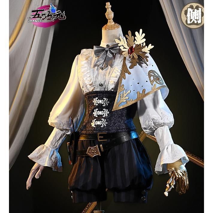 江南猫次 第五人格 コスプレ 画家 黄金比例 衣装 ウィッグ 靴 筆 追加可 ハロウィン cc669