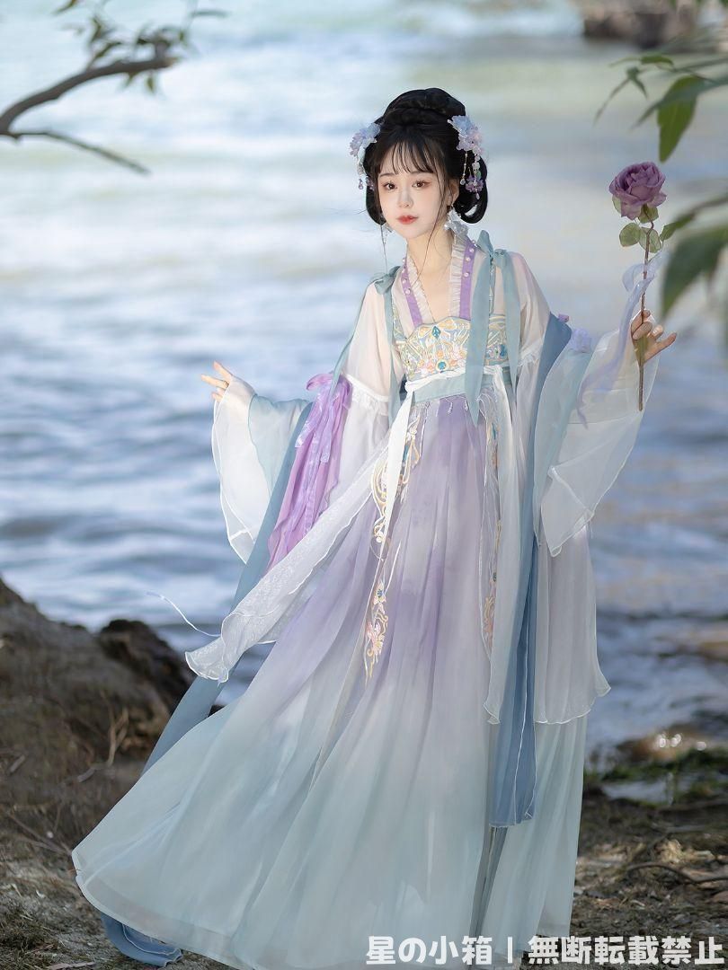 ♥ 2025 豪華刺繍 漢服 かんふく 古風衣装 レトロ風 中華ロリータ コスプレ ワンピース 唐装 仙女服 中華風 美しい刺繍 撮影会 舞台演出 推し活 ハロウィン 仮装 HF-421