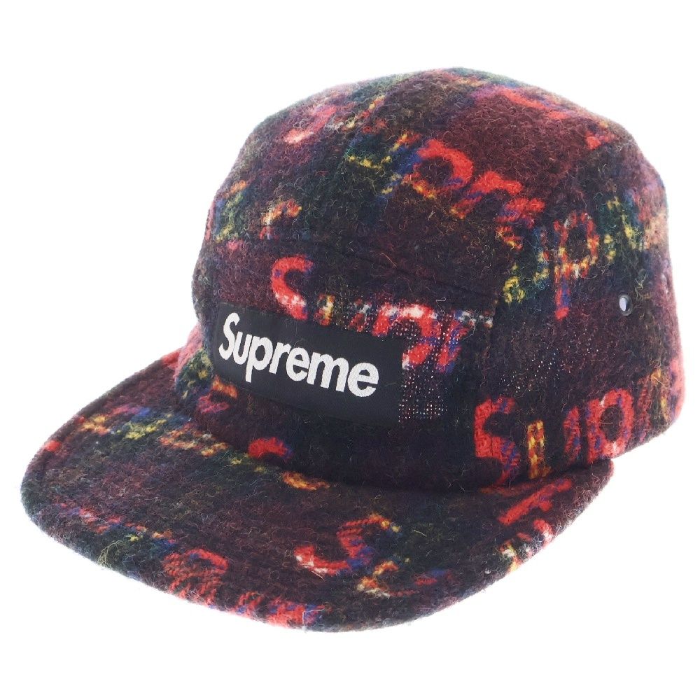 Supreme シュプリームWool Camp Cap ハリスツイード