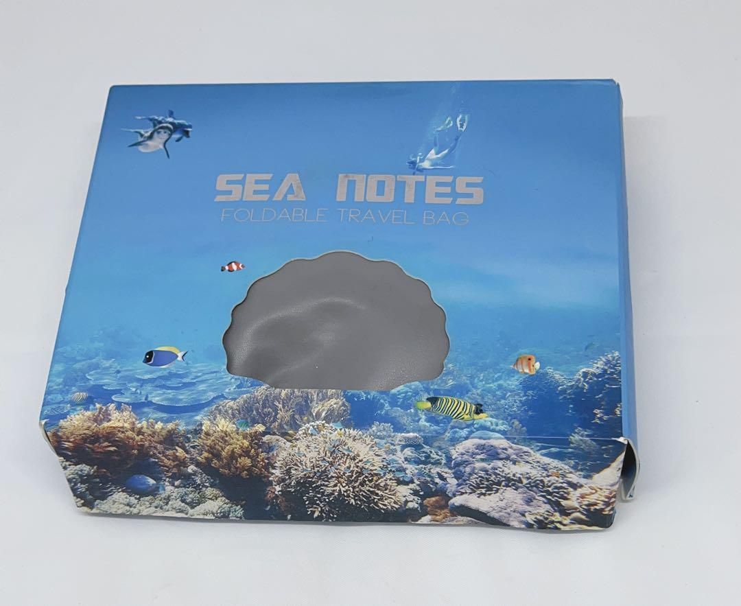 SEA NOTES FOLDABLE TRAVEL BAG トートバッグ ピンク