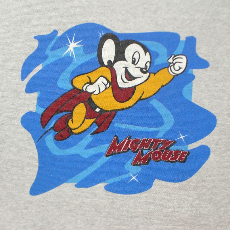 90年代 MIGHTY MOUSE プリントトレーナー 90年代 MIGHTY MOUSE プリントトレーナー