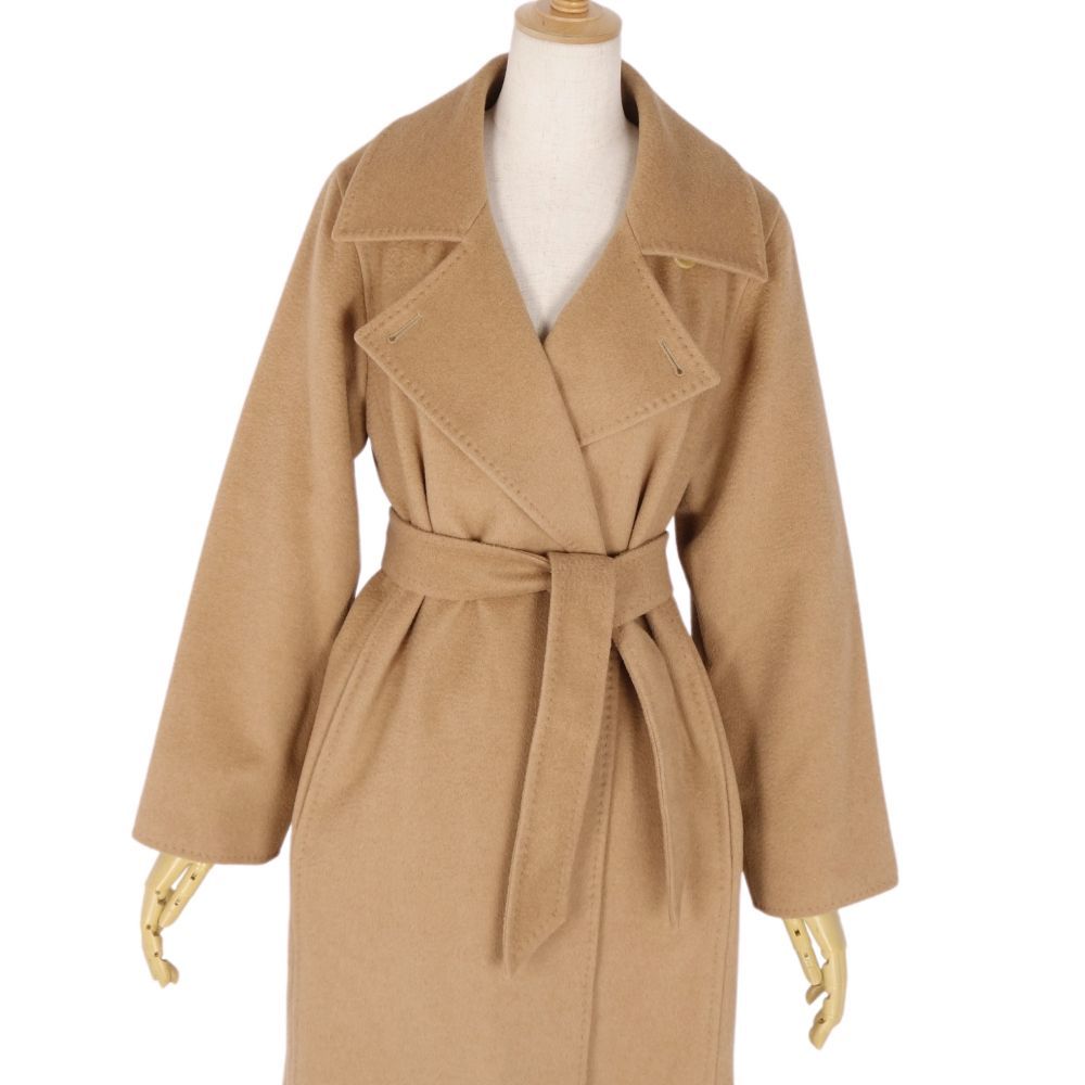 美品 マックスマーラ Max Mara コート 白タグ マニュエラ アイコン