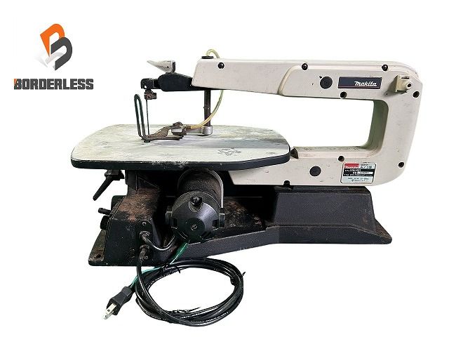 品 makita マキタ 100V 糸のこ盤 MSJ401 400mm 糸鋸 糸ノコ 軟木 薄板 切断機 中抜き 109371