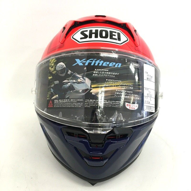 SHOEI X-Fifteen X-15 MARQUEZ 7 フルフェイスヘルメット 除菌消臭済