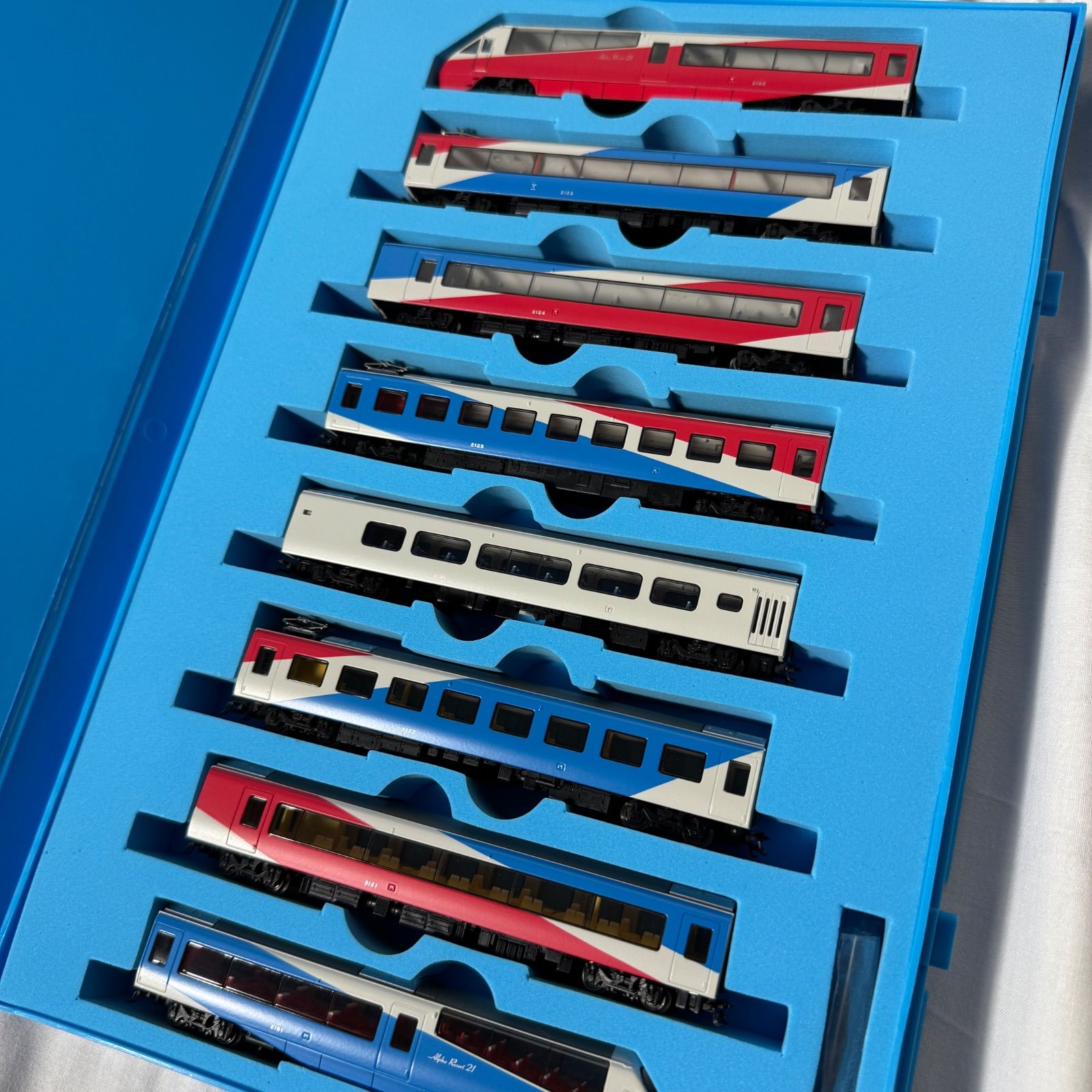 即 OK 早い者勝ち マイクロエース A2261 伊豆急 2100系 アルファリゾート21 8両セット Nゲージ シール♥