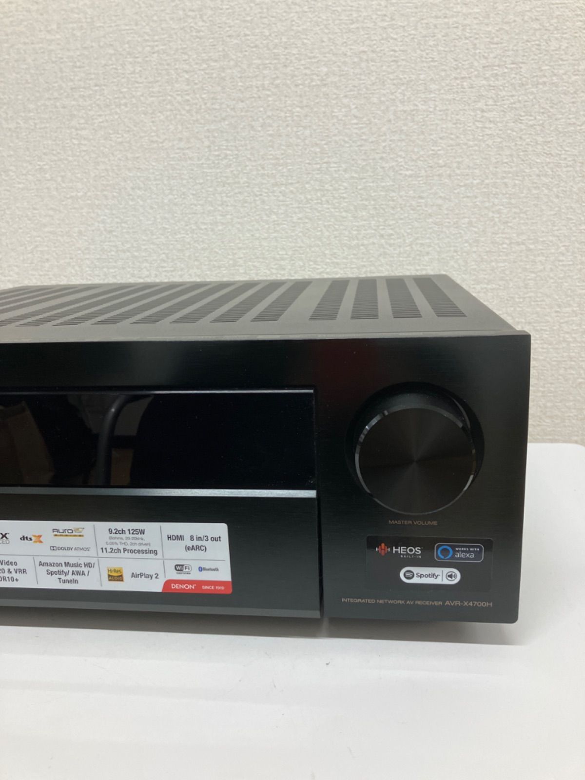 DENON デノン AVR-X 4700H ※一部不具合有り-