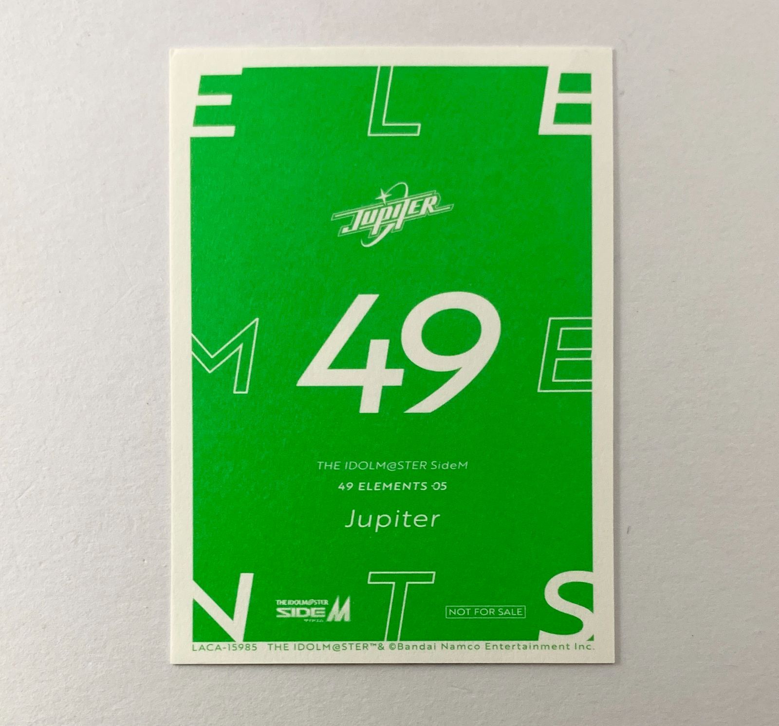 アイドルマスター SideM Mマス 御手洗翔太 ブロマイド 49ELEMENTS 封入