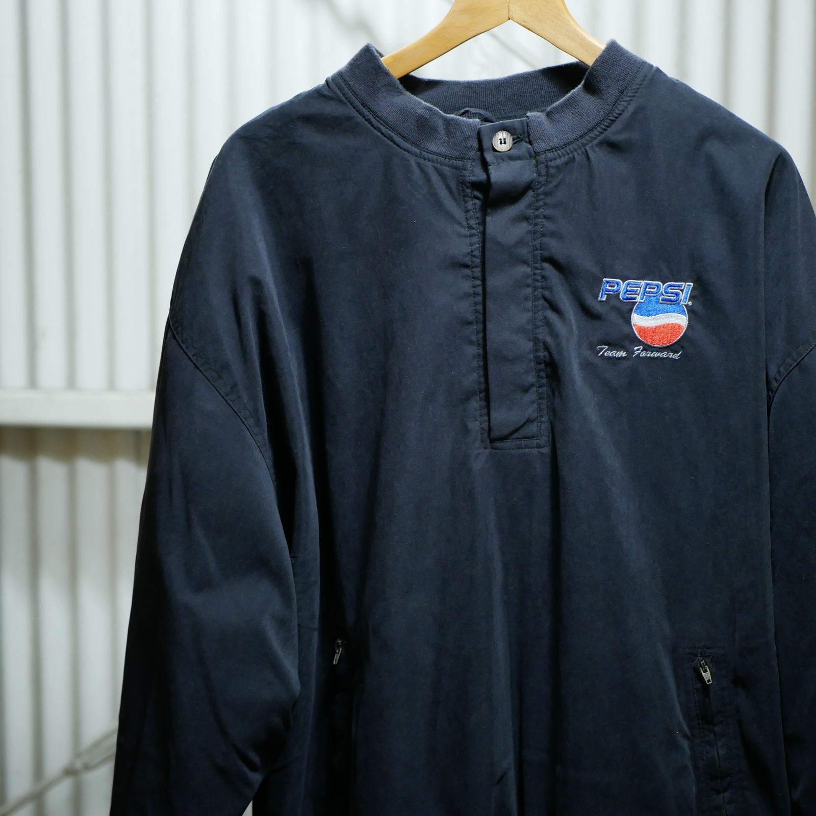 ペプシコーラ 企業ロゴ プルオーバー ジャケット 2XL メンズ 古着 