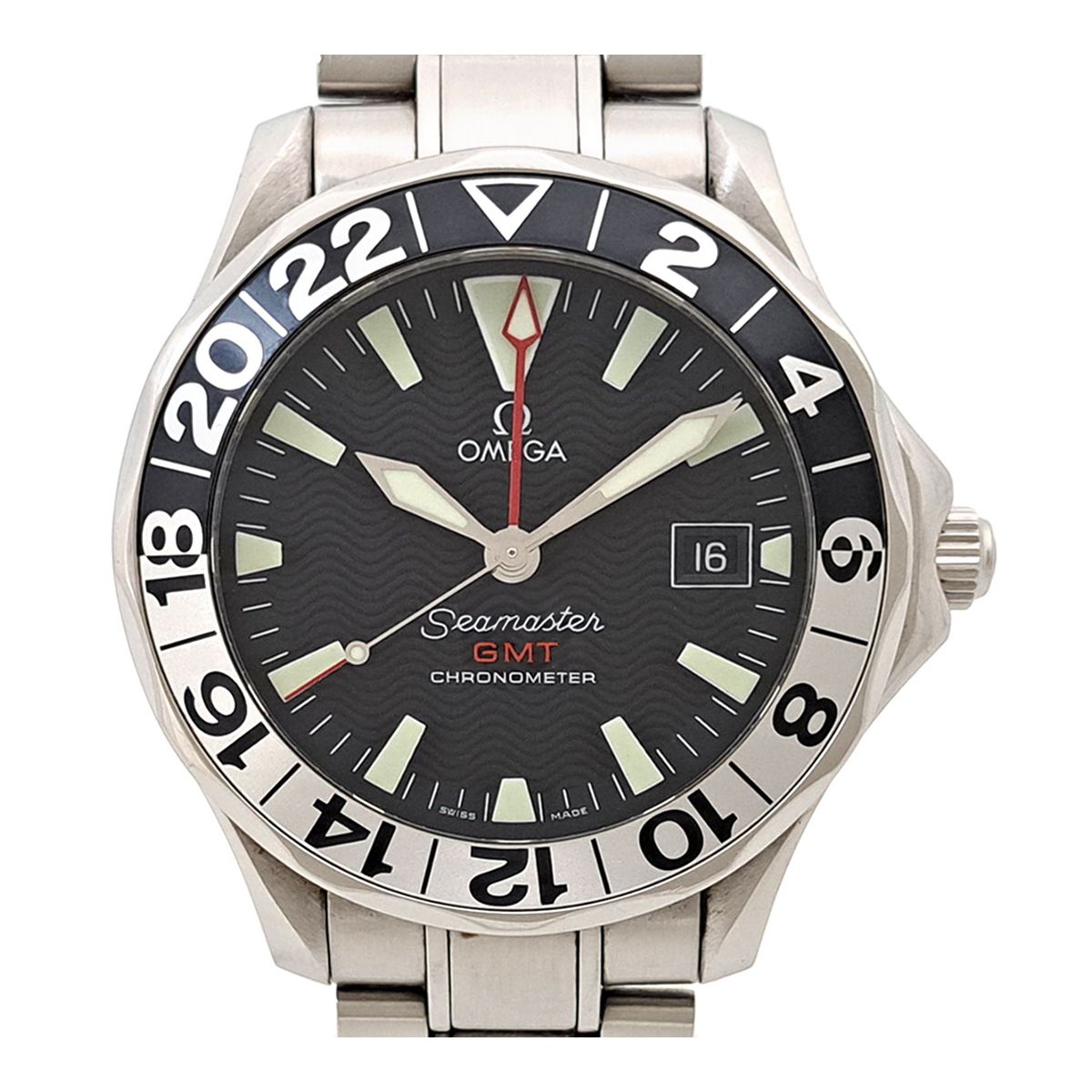 オメガ シーマスター プロフェッショナル GMT 50周年 2234.50 自動巻き ステンレススティール メンズ OMEGA 時計