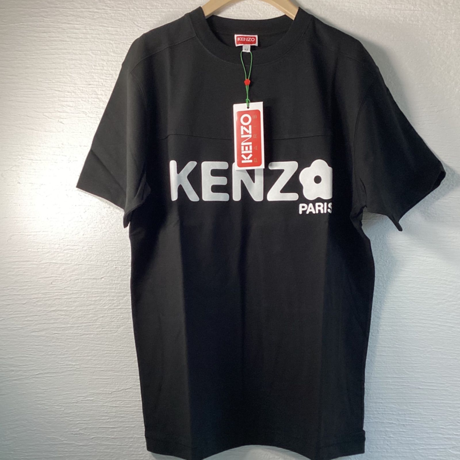 KENZO BOKE FLOWER 2.0 Tシャツ オーバーサイズ 黒 S-