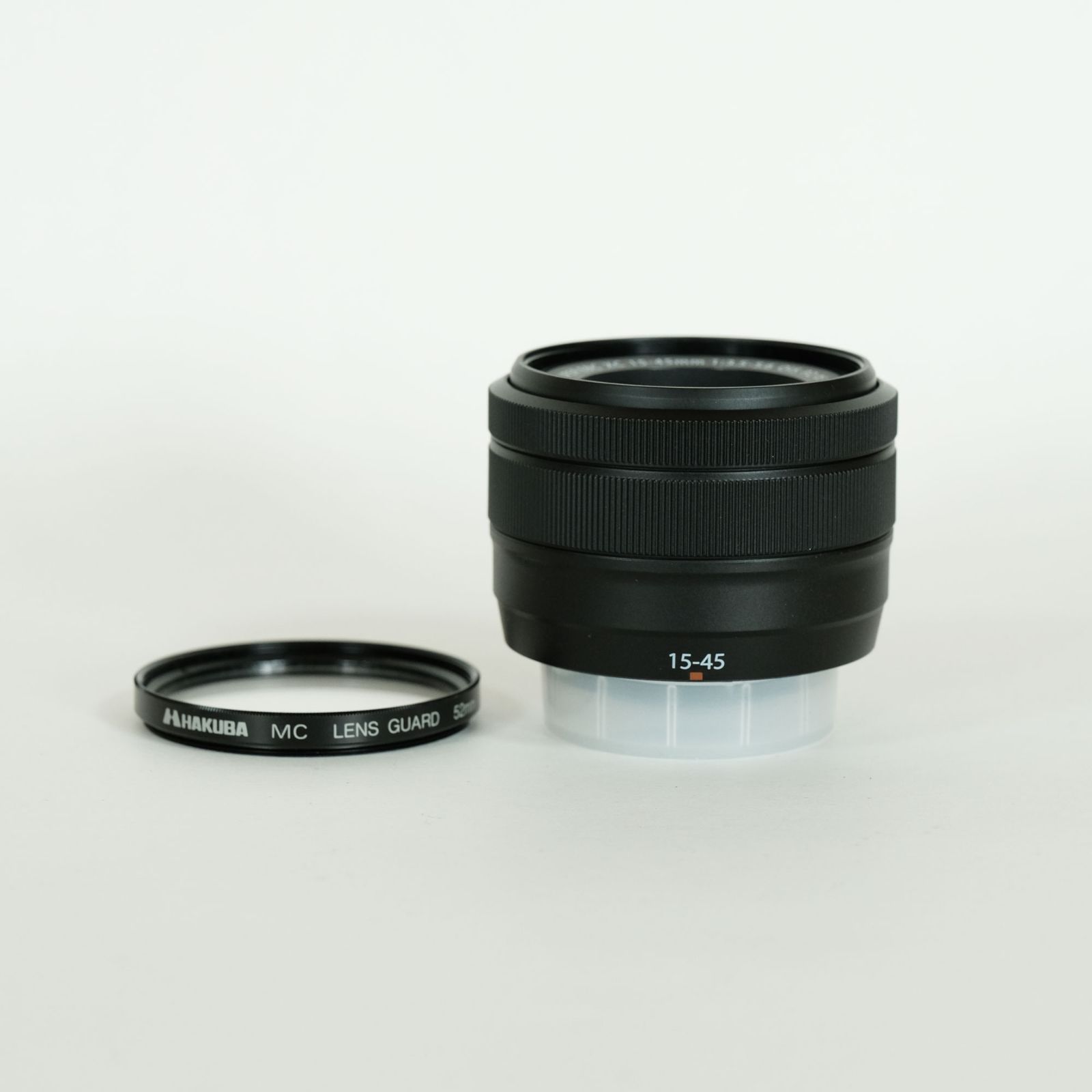 美品｜フィルター付] FUJIFILM XC15-45mmF3.5-5.6 OIS PZ ブラック 
