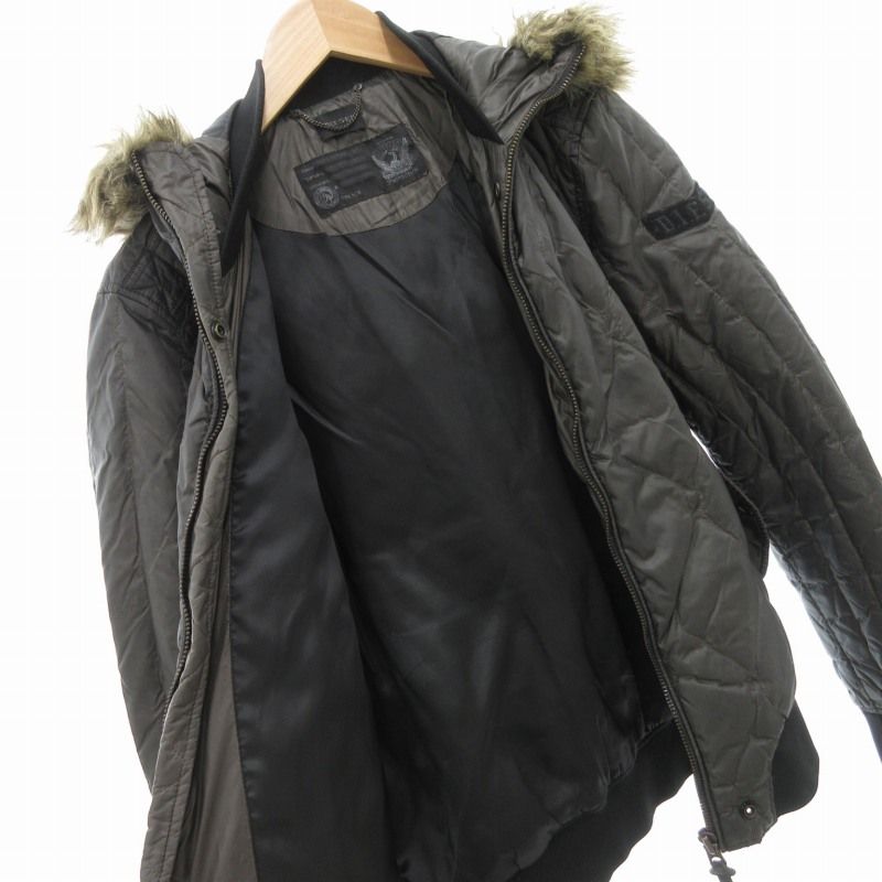 ディーゼル DIESEL キルティングダウンジャケット ジップブルゾン 