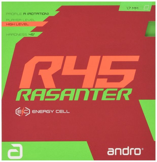 andro アンドロ 卓球 ラバー ラザンターR45 裏ソフト UMテンション グリーン ULTRA 110021093