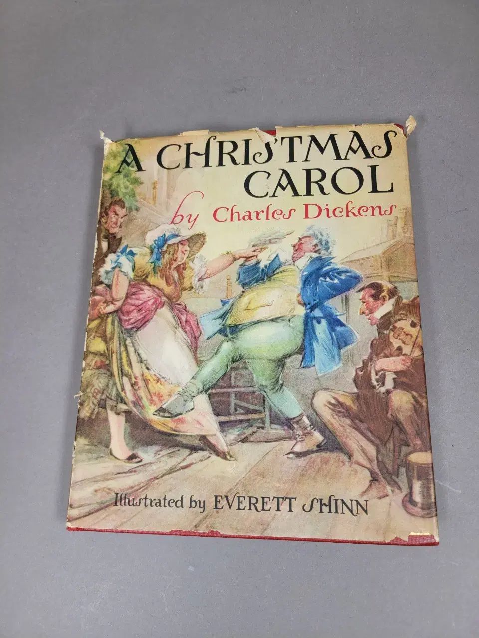 クリスマス キャロル ヴィンテージ 図書 アンティーク