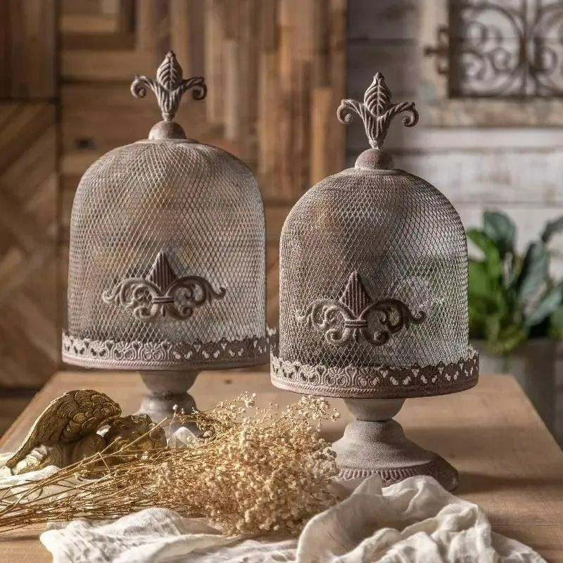 ☆メタル キャンドルホルダー 23cm アンティークキャンドル