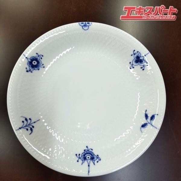 新品未使用　ロイヤルコペンハーゲン　ブルーパルメッテ　ブロッサム 20㎝×2枚 ブルーパルメッテ ブロッサム プレート ペア 20cm|ロイヤル