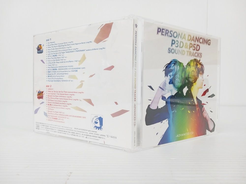 良好・現状品☆ペルソナダンシング 「P3D」＆「P5D」 サウンド