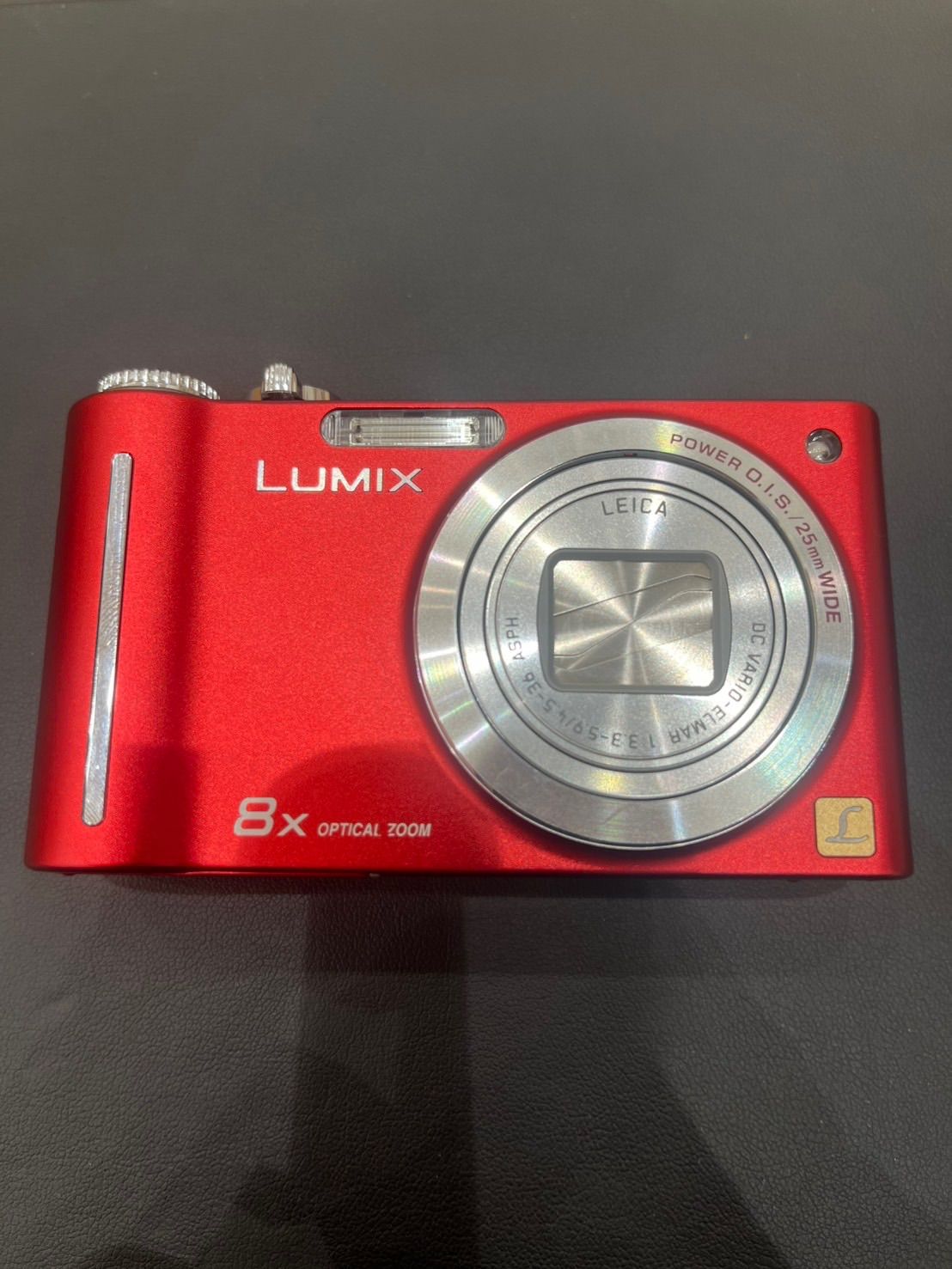 KA992 Panasonic LUMIX DMC-ZX1 レッド デジカメ 簡易動作確認済み