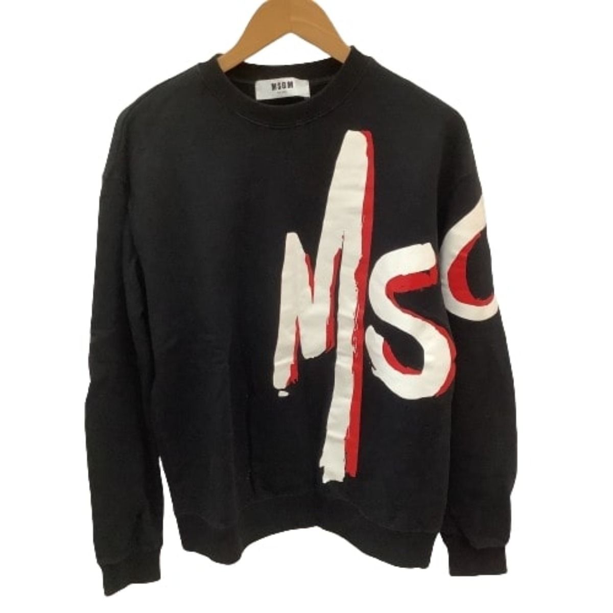 ♪♪MSGM エムエスジーエム メンズ スウェット トレーナー SIZE M 2642MDM257 ブラック