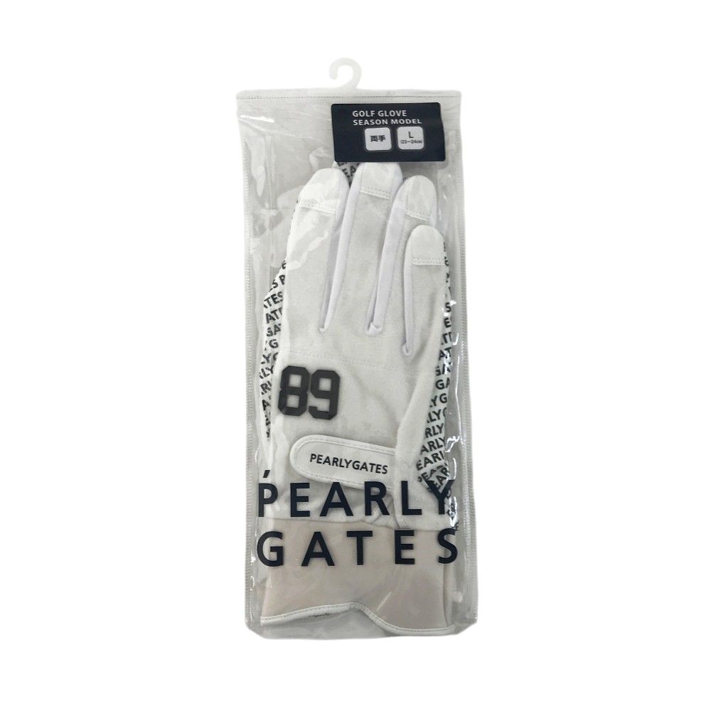 PEARLY GATES パーリーゲイツ 4185101 冬グローブ 両手 フリース系 ホワイト系 L 23-24㎝ 240002016813 ゴルフウェア ストスト USTAUSTRALIA_COM_AU