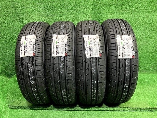 YOKOHAMA サマー ヨコハマ ブルーアースEsES32 165 65R14 4本 6ミリ