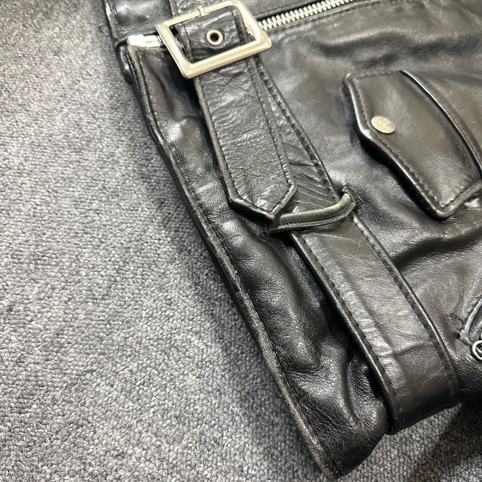 Schott PERFECTO ダブルライダースレザージャケット 革ジャン バイカー 