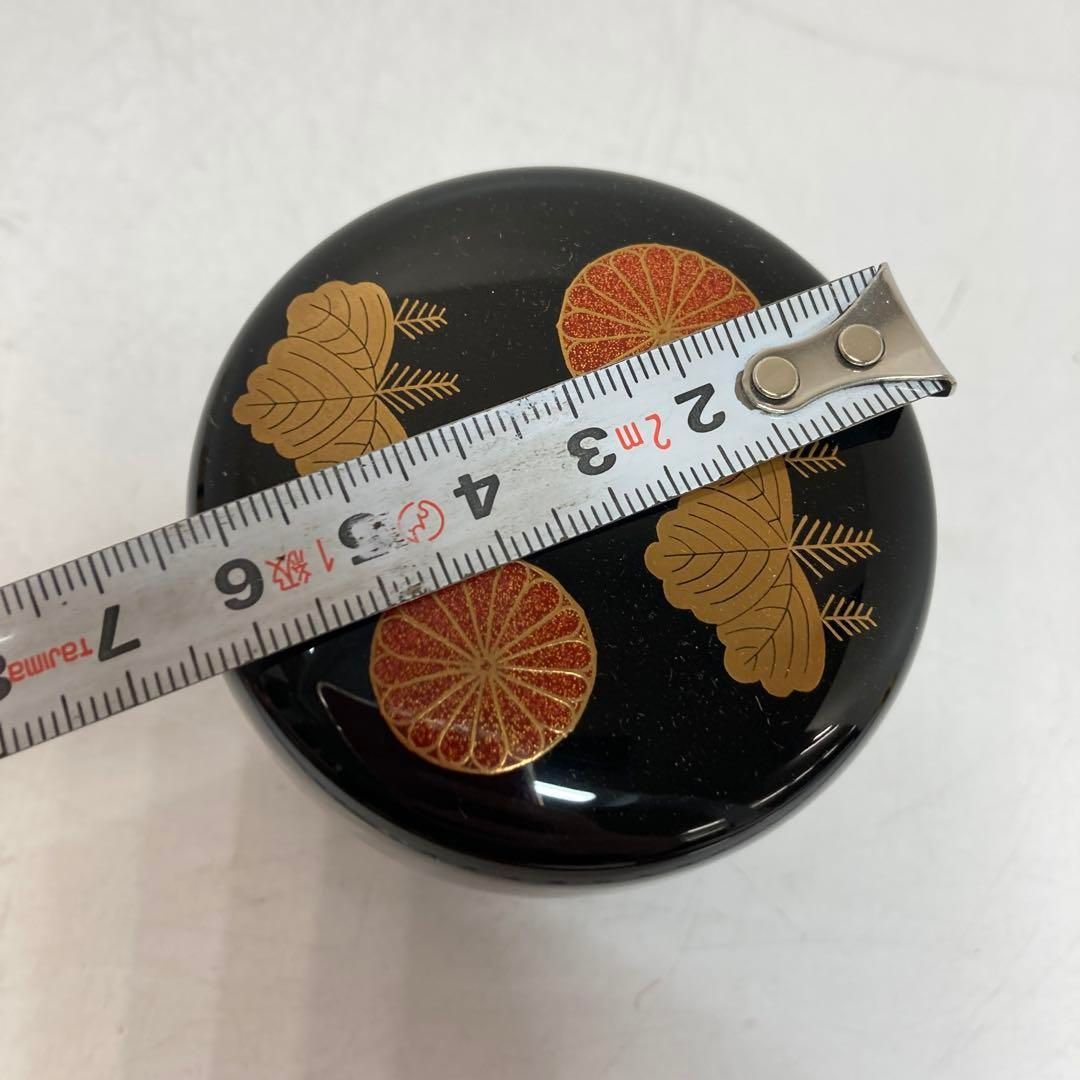 高台寺蒔絵中棗 共箱