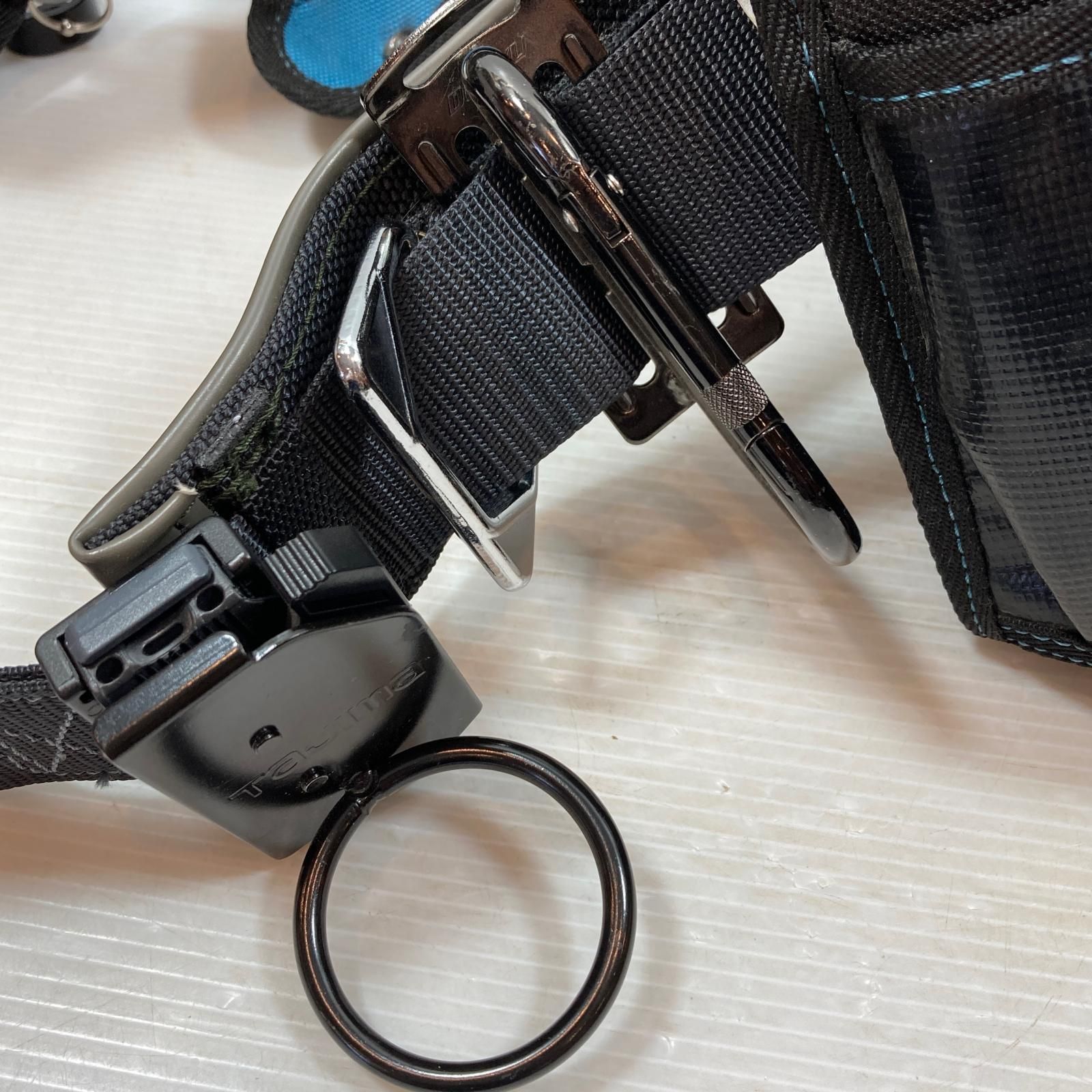 胴ベルト型安全帯 付属あり