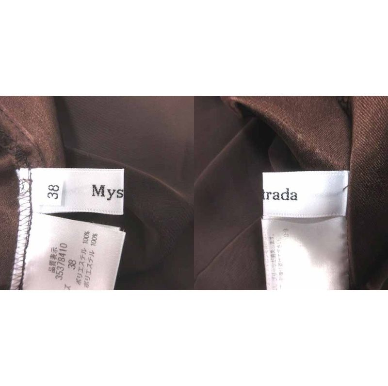 マイストラーダ Mystrada ガウチョパンツ スカーチョ シフォン