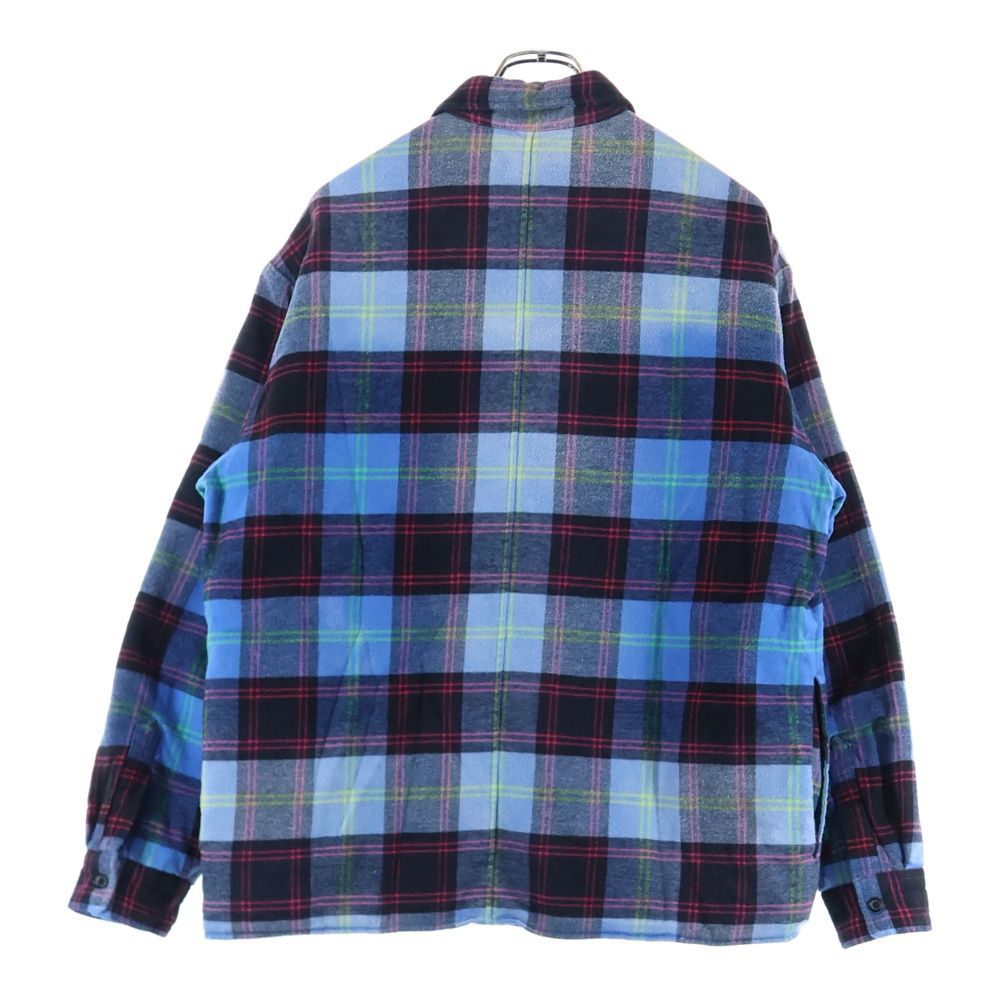 SUPREME (シュプリーム) 24AW Quilted Plaid Shirt キルティング