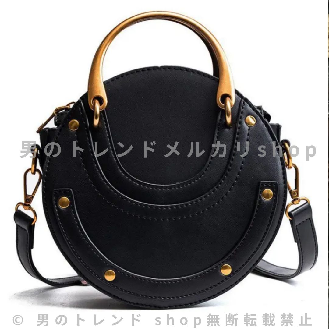 ショルダーバッグ バッグ メンズ 丸型 レトロ フェイクレザー a4 a5 アウトドア iPad 大きめ 男の子 斜め掛け 撥水 革 軽い 夏 きれいめ 軽量 携帯 子供 財布 収納 スマホ ハンドバッグ PU ファスナー開閉 スマホポケット 黒