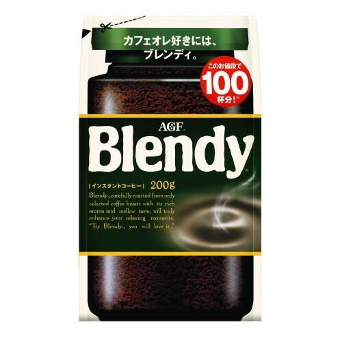 Blendyインスタントコーヒー袋200g12袋 ＡＧＦ 軽減税率対象商品