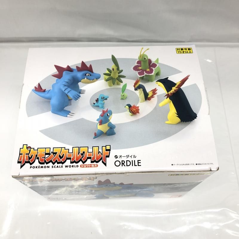 オーダイル ポケモンスケールワールド ジョウト地方 未開封品 定番単品販売】18 ポケモンスケールワールド ジョウト地方