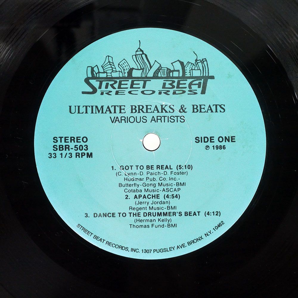 米 ブート US盤 VA/ULTIMATE BREAKS & BEATS/STREET BEAT SBR503