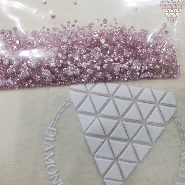 大人気の 15 ピース 0.01 ct 合計 約 0.15 ct Fancy Pink SI1-VS 天然 ダイヤモンド