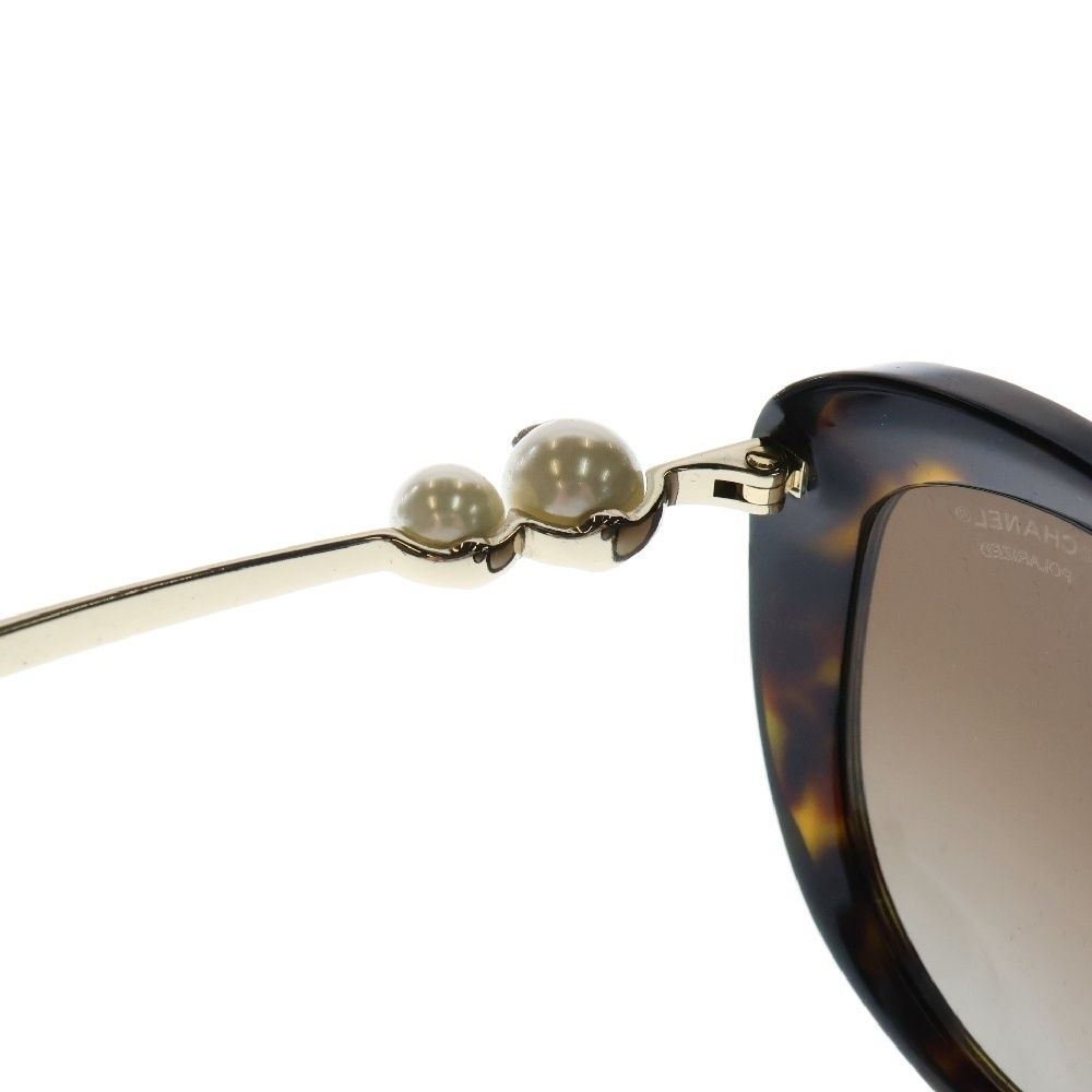 CHANEL (シャネル) ココマーク フェイクパール カラーレンズ キャッツ