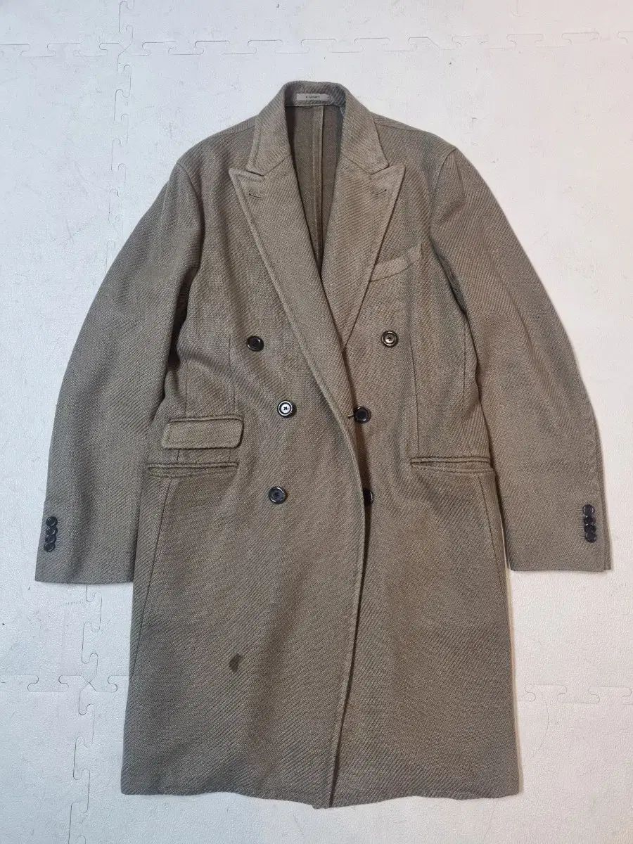 ポリエステルストレッチノーカラー コート(コート)｜TO BE CHIC(トゥー