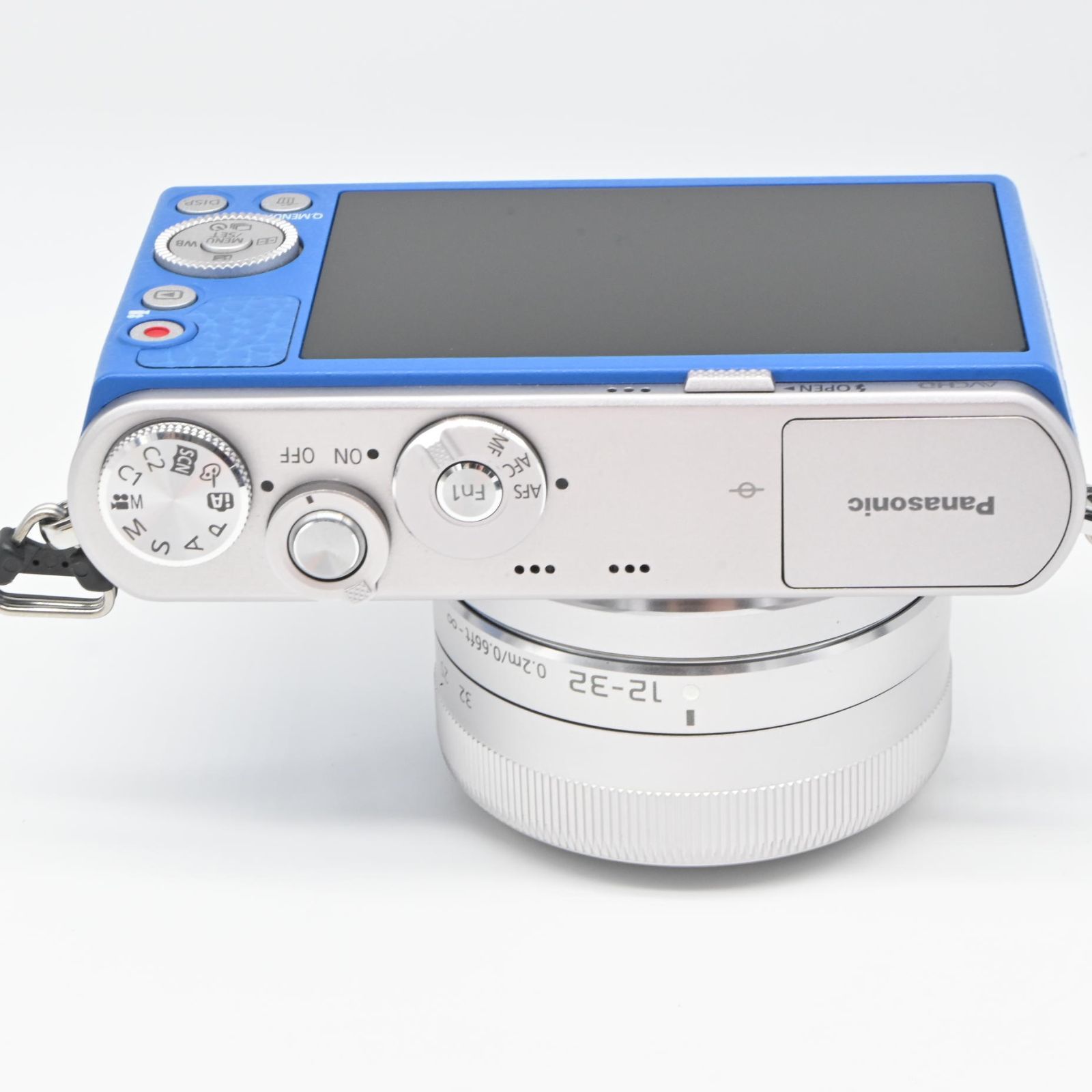 極美品 パナソニック Panasonic LUMIX DMC GM1SK ブルー 概要 デジタル一眼カメラ/レンズキット DMC-GM1SK | LUMIX