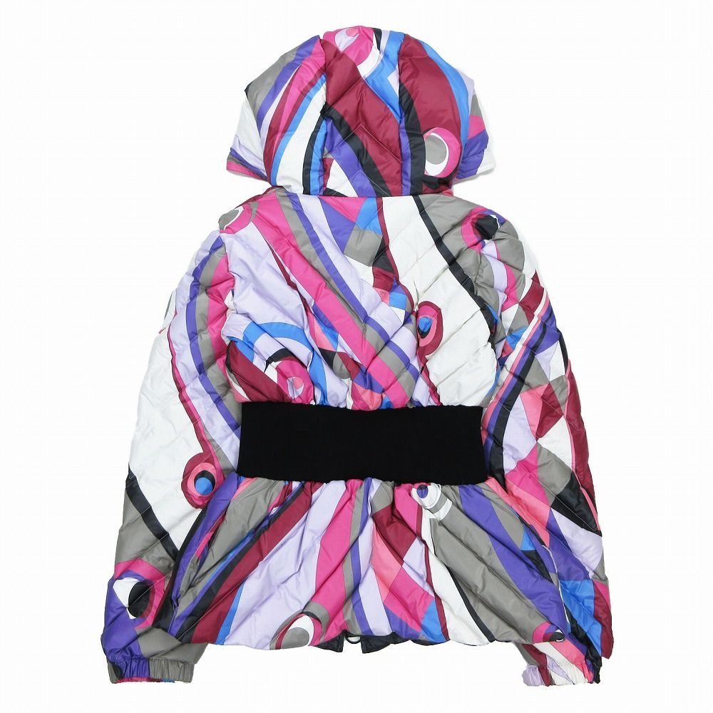 エミリオ プッチ EMILIO PUCCI プッチ柄 ダウン コート ジャケット