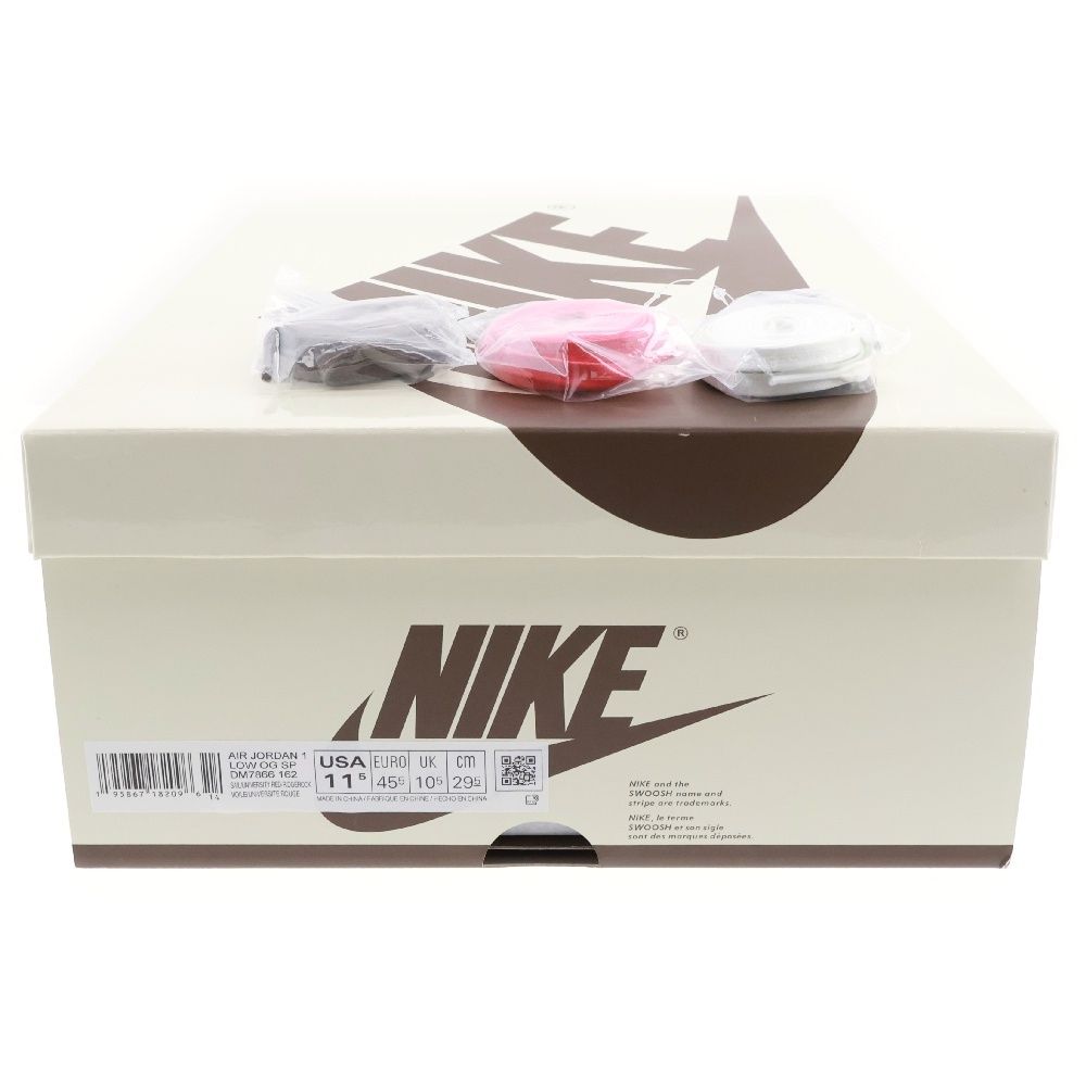 NIKE (ナイキ) ×TRAVIS SCOTT AIR JORDAN 1 LOW OG REVERSE MOCHA 